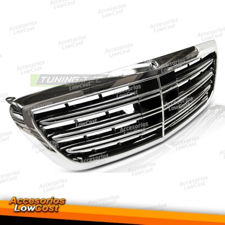 PARRILLA DEPORTIVA PARA MERCEDES W222 13-18 CON NIGHT VIEW