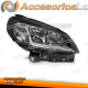 FARO DELANTERO LADO DERECHO NEGRO TYC PARA FIAT DOBLO 14-22