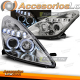 FAROS DELANTEROS PARA TOYOTA CELICA T230 99-05 OJOS DE ANGEL CROMADOS