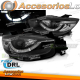 FAROS DELANTEROS PARA MAZDA CX5 11-15 DE LUZ DIURNA NEGRO VERDADERO