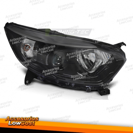 FARO DELANTERO NEGRO LADO DERECHO TYC PARA RENAULT CAPTUR I 13-17