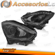 FAROS DELANTEROS PARA SUZUKI SWIFT VI 17- LUZ TUBO SEQ NEGRO