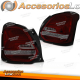 LUZES TRASEIRAS PARA SUZUKI SWIFT VI 17- SEQ LED VERMELHO FUMADO